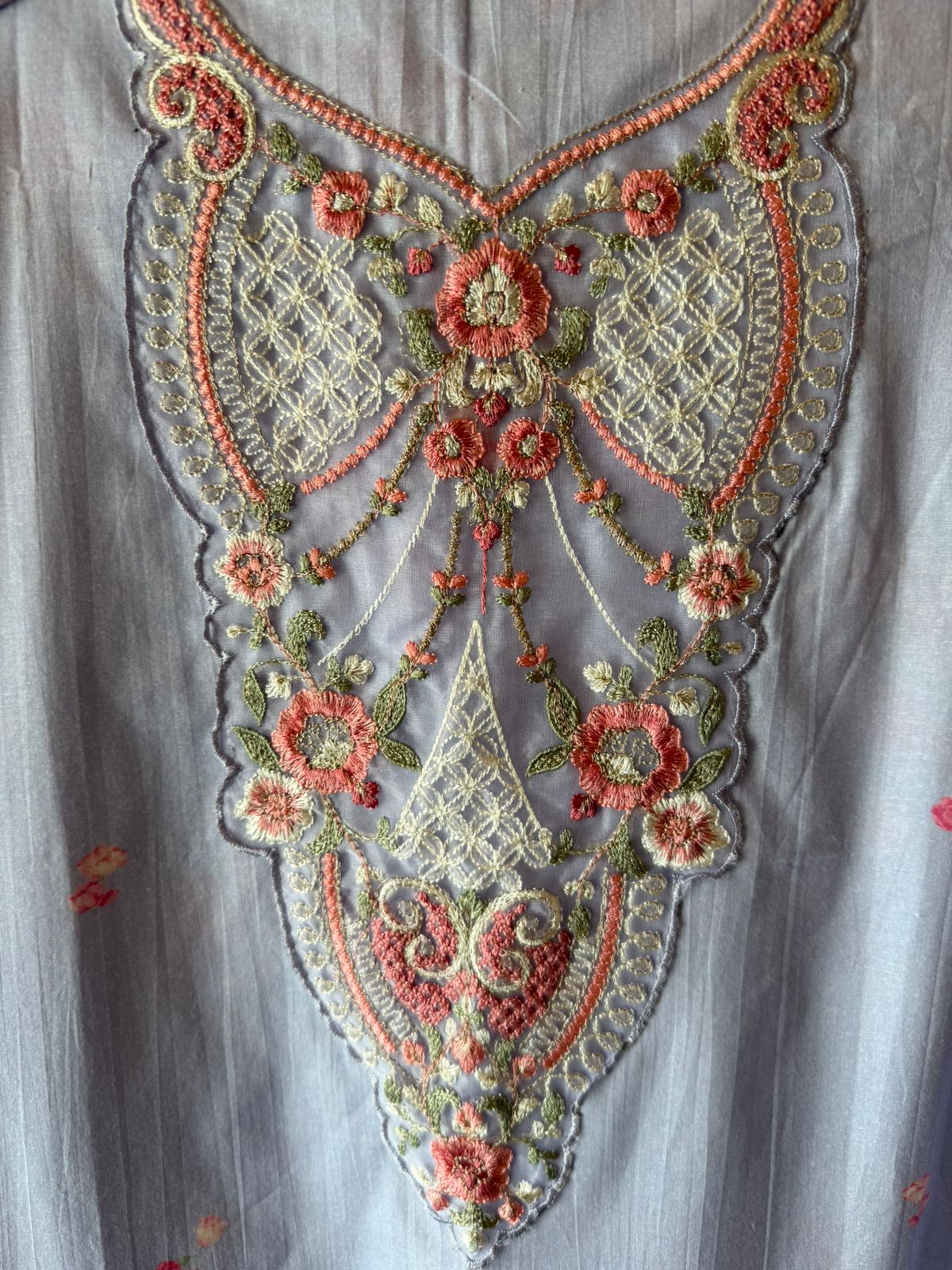 Premium Swiss cotton digitally printed suit
