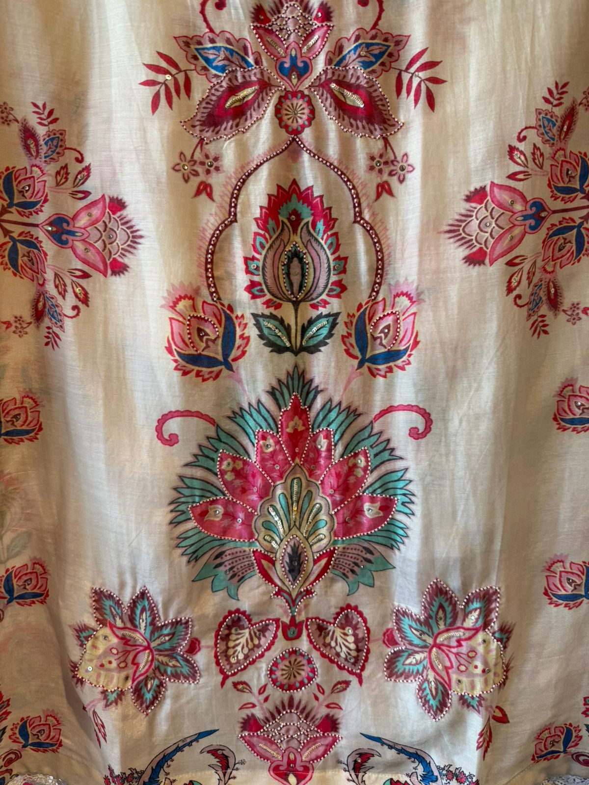 Pure muslin Printed Designer Suit Set
