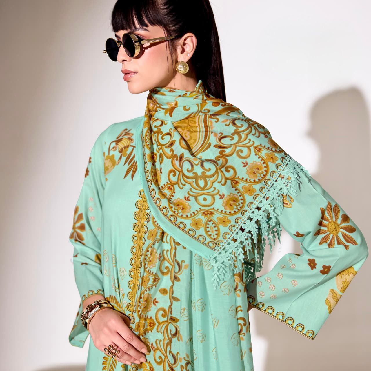 PURE COTTON DESIGNER SUITS