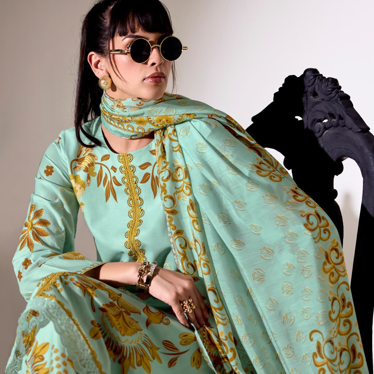 PURE COTTON DESIGNER SUITS