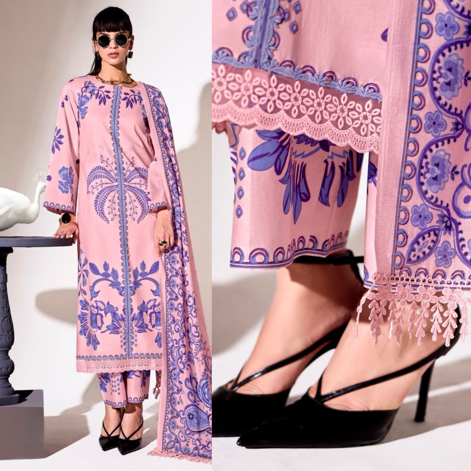 PURE COTTON DESIGNER SUITS