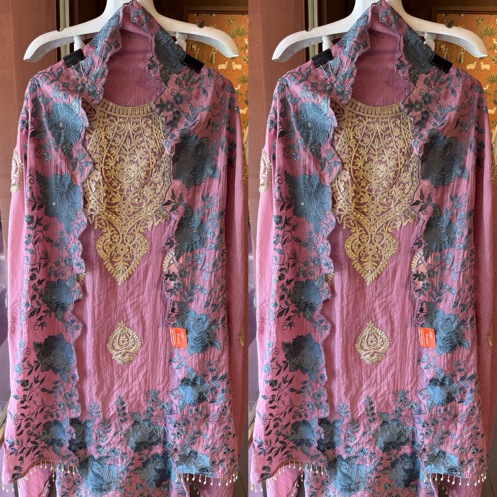 Designer Unstitched Suit Set