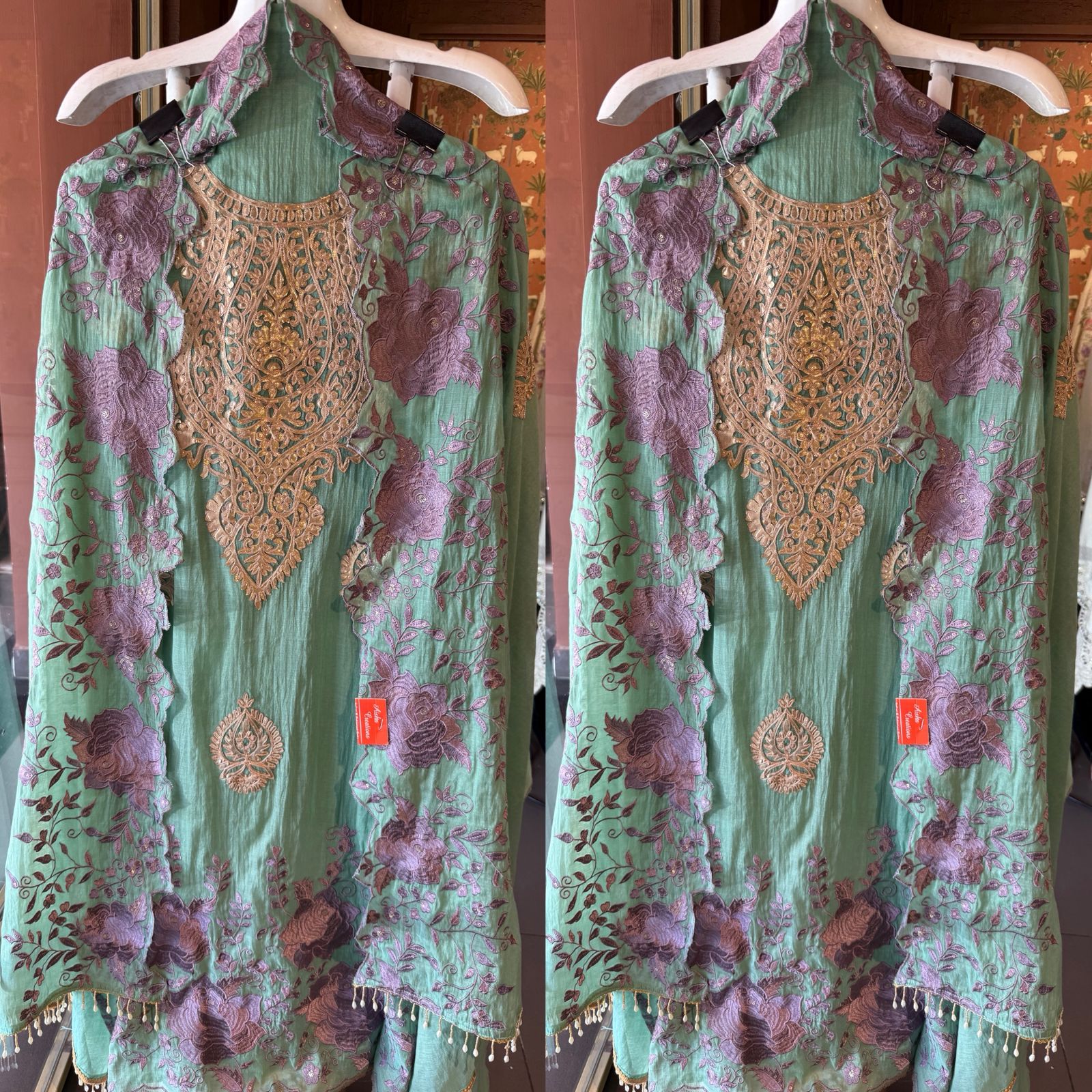 Designer Unstitched Suit Set