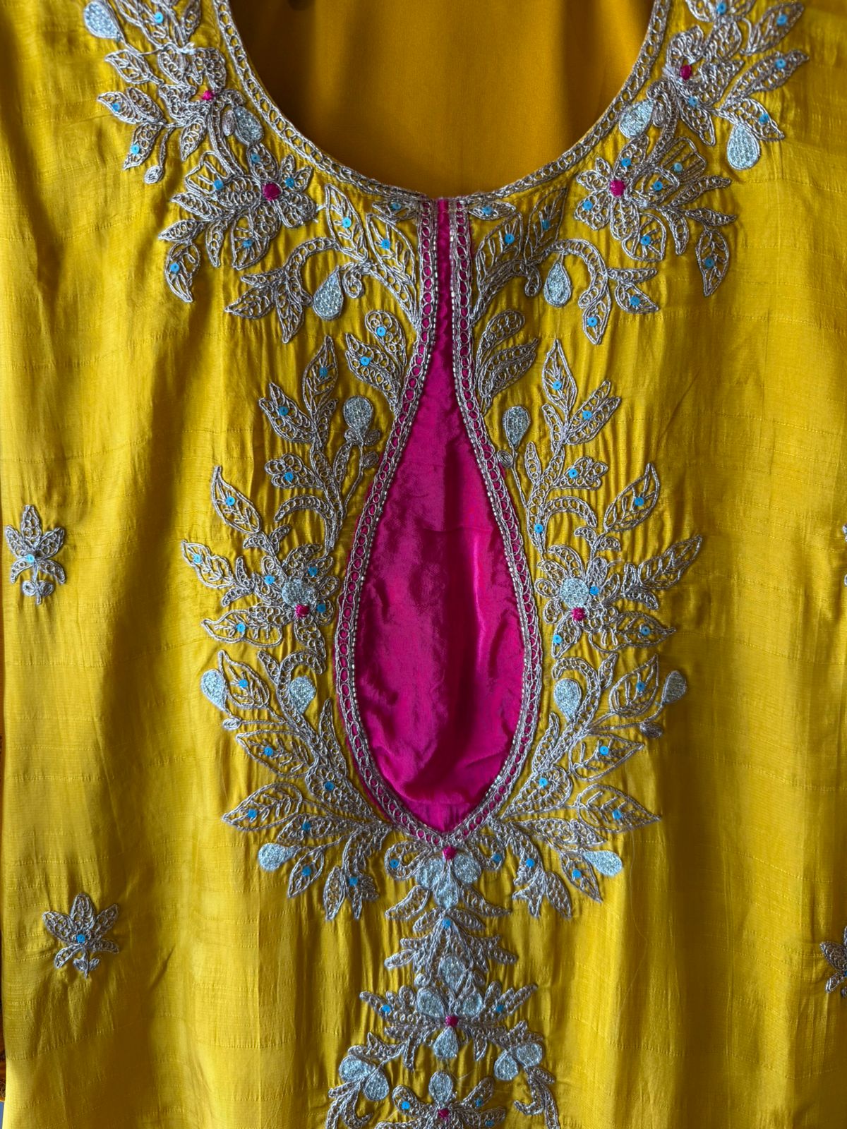 Yellow & Pink Suit Set