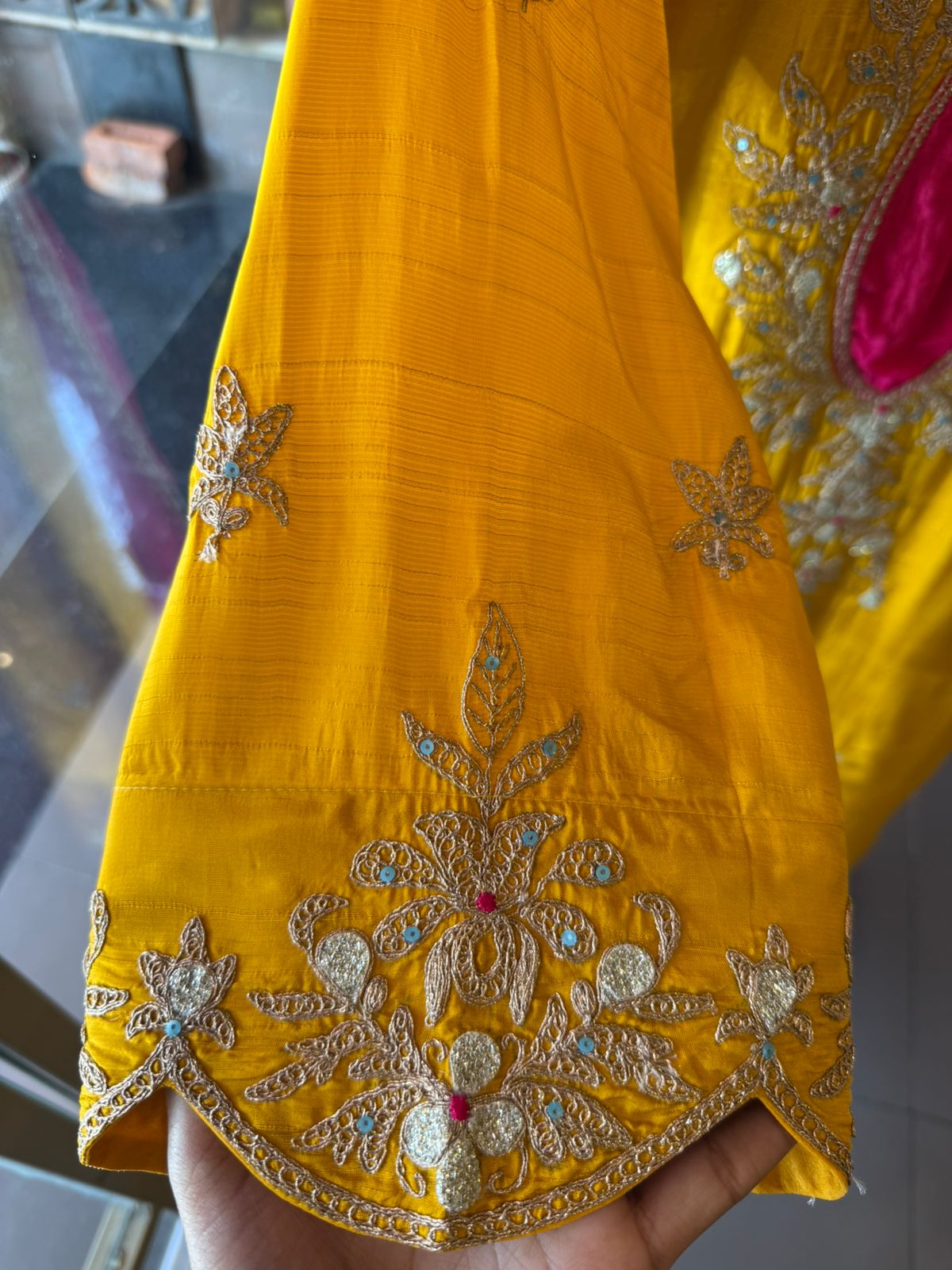 Yellow & Pink Suit Set