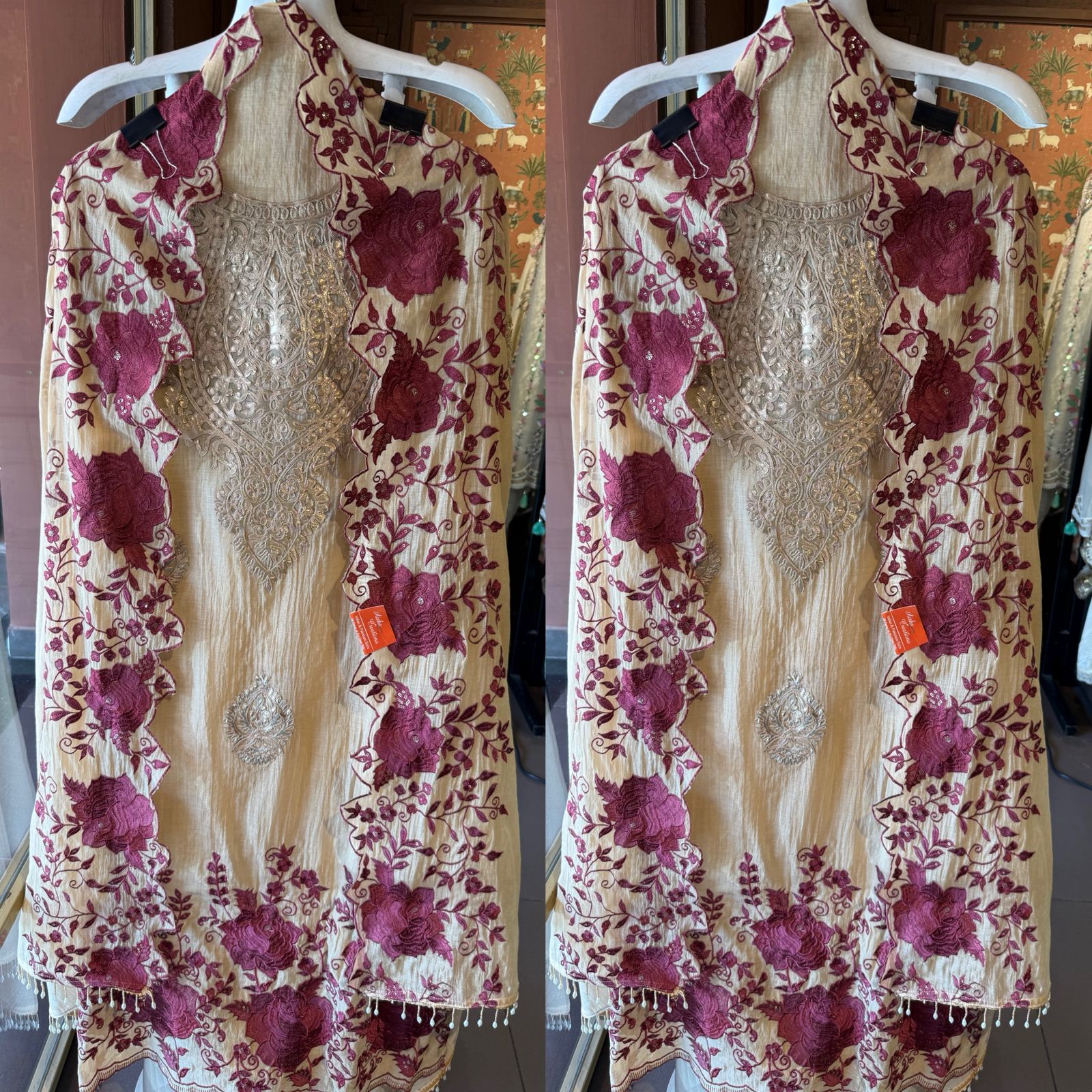 Designer Unstitched Suit Set