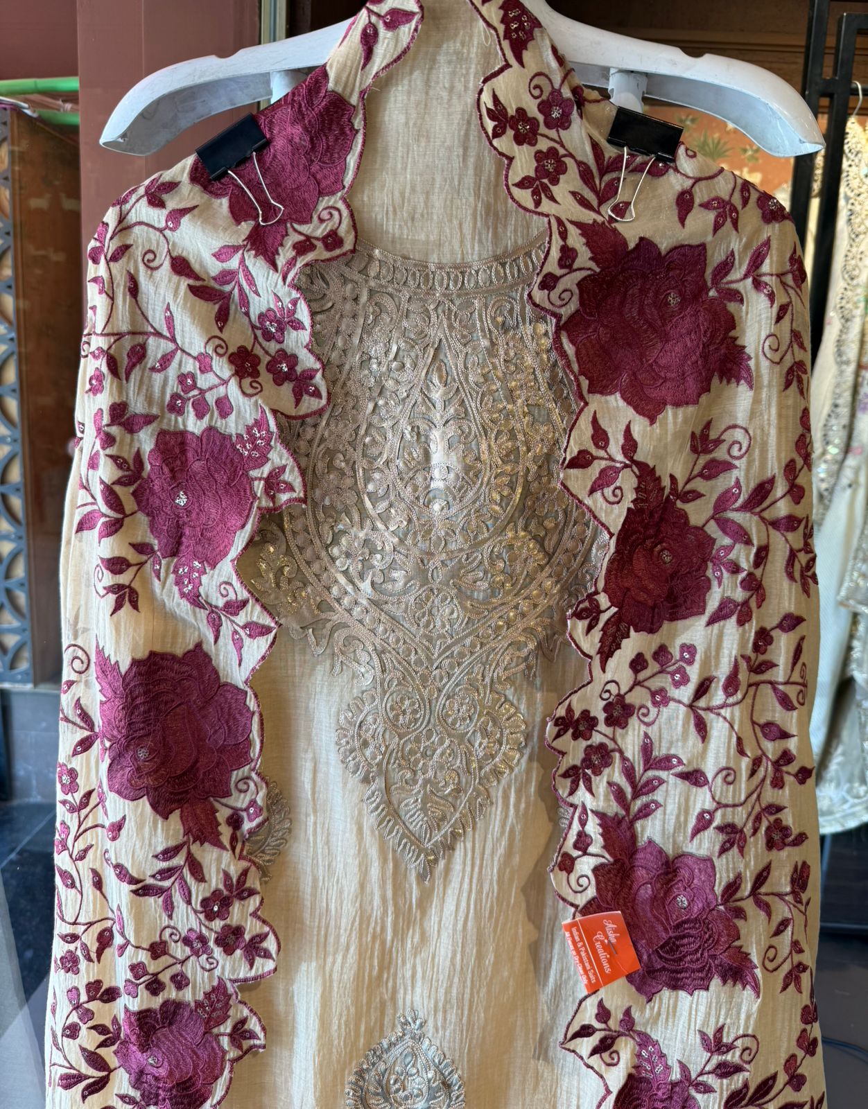 Designer Unstitched Suit Set