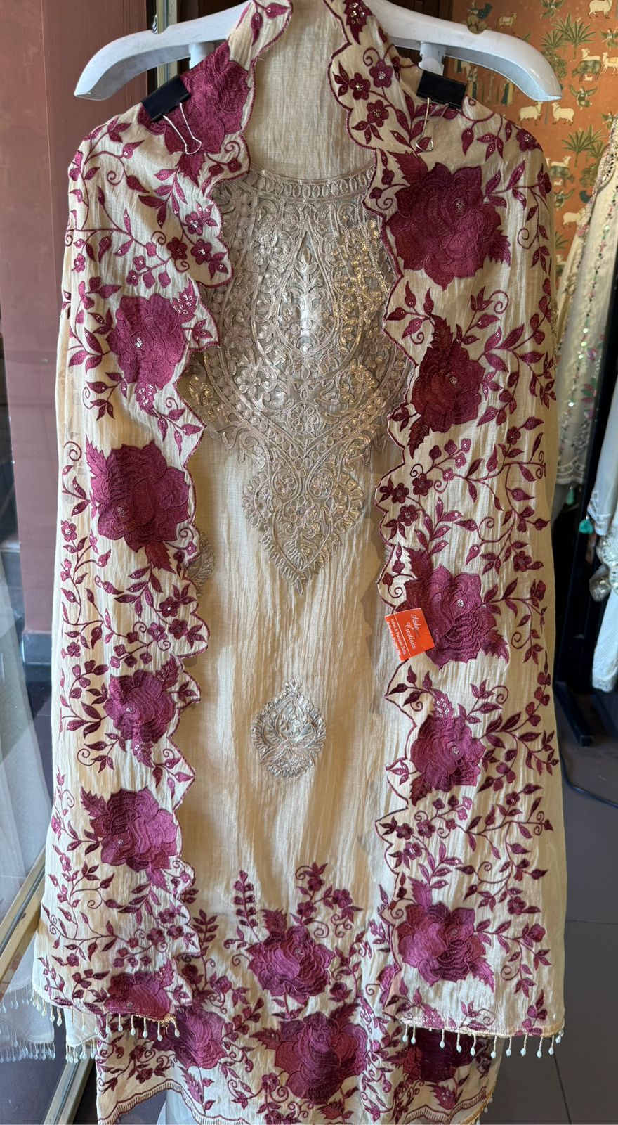 Designer Unstitched Suit Set