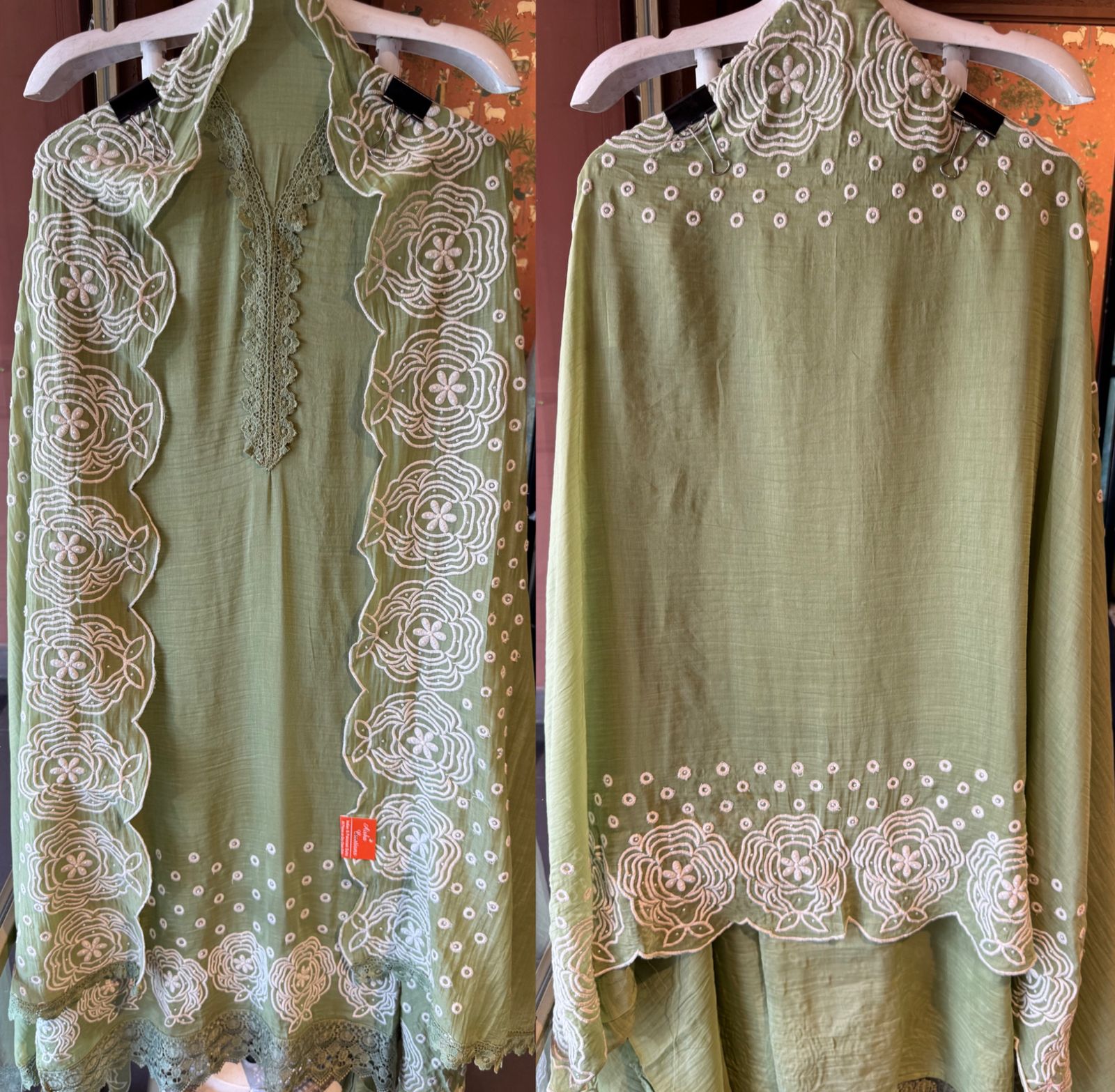 Soft Mul cotton unstitched suit