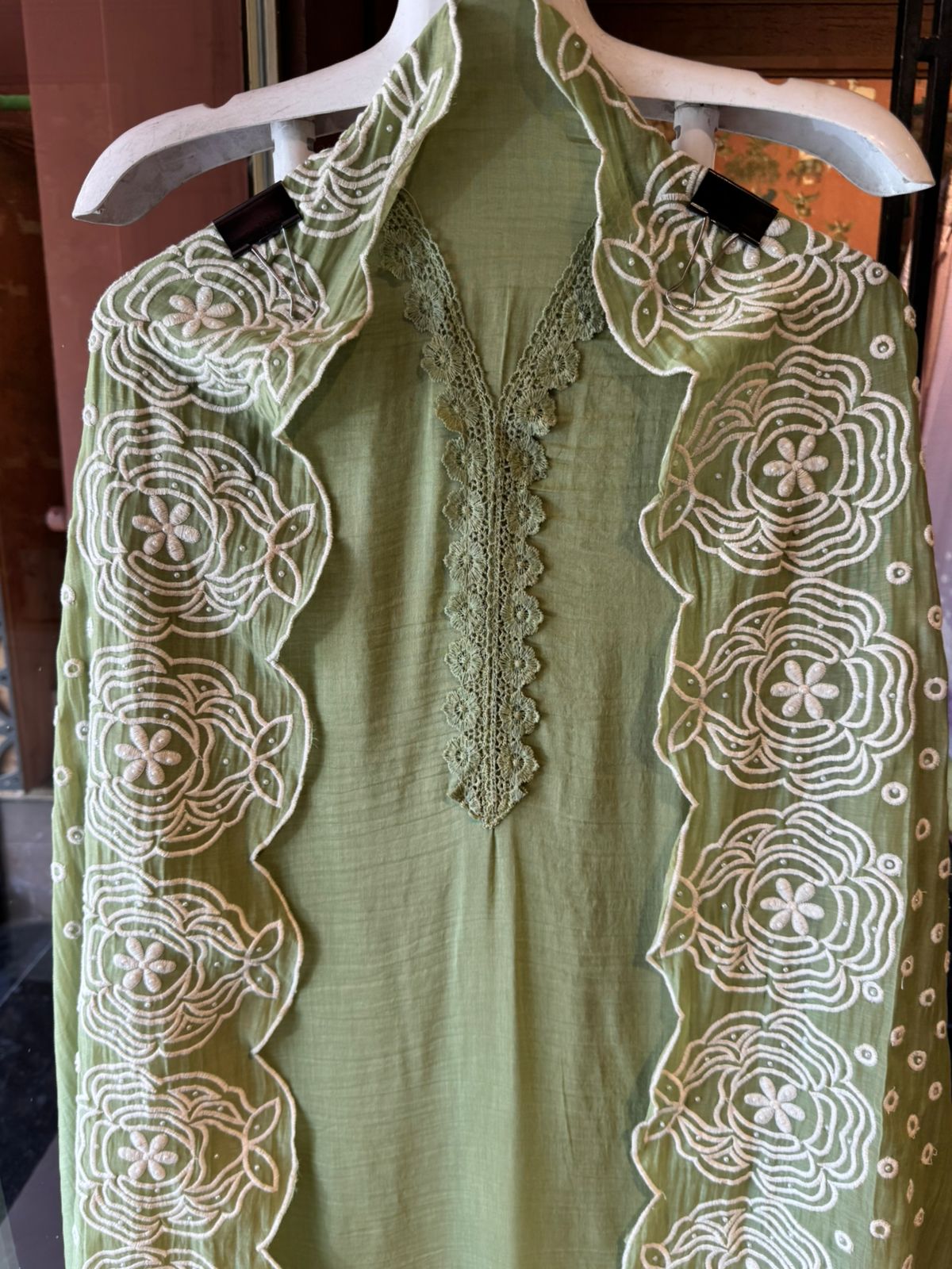 Soft Mul cotton unstitched suit