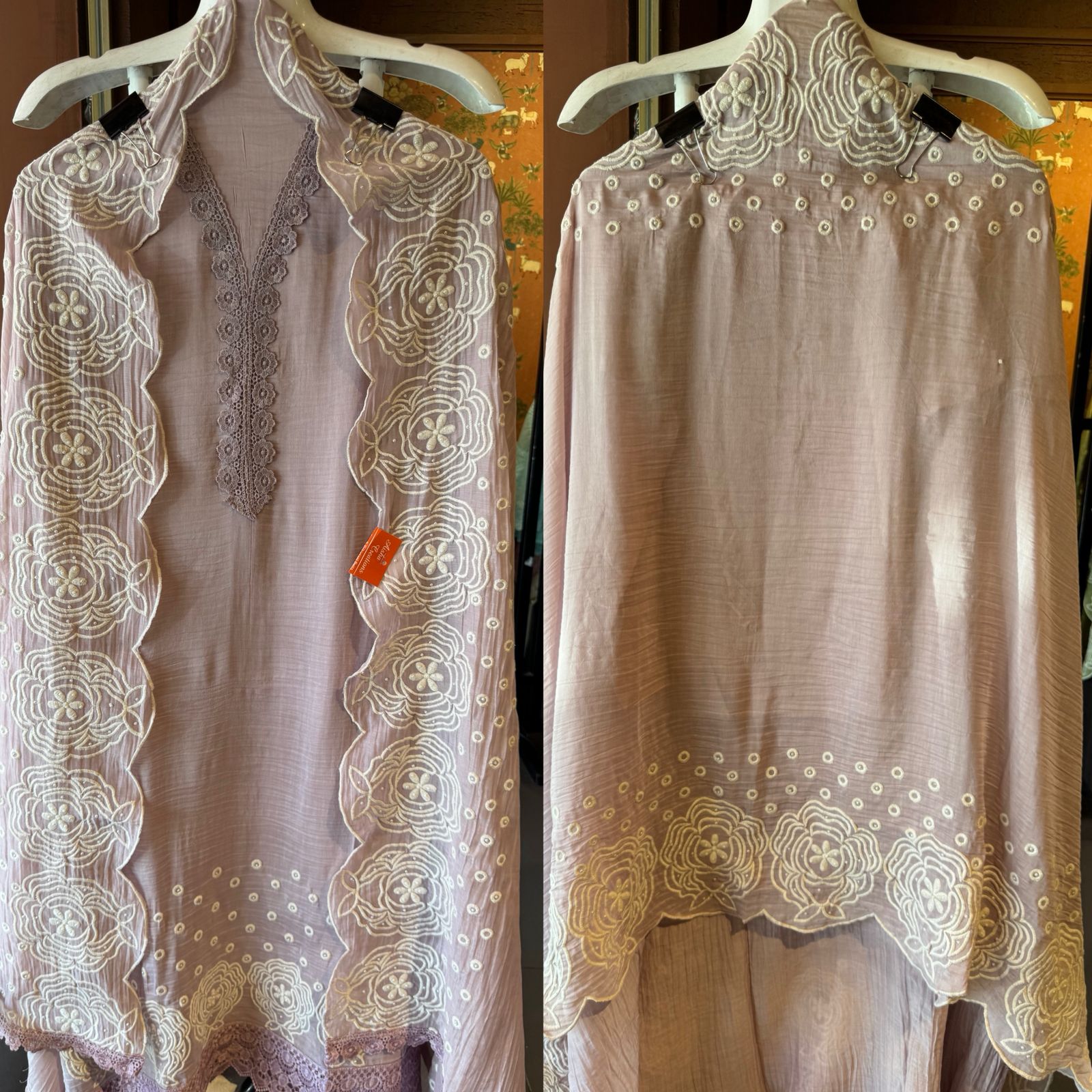 Soft Mul cotton unstitched suit