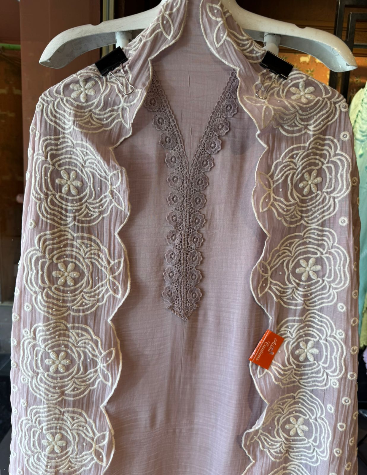 Soft Mul cotton unstitched suit