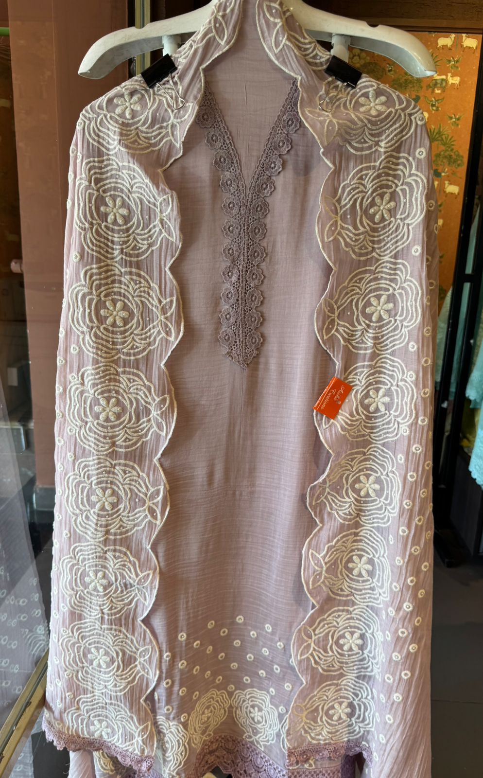 Soft Mul cotton unstitched suit