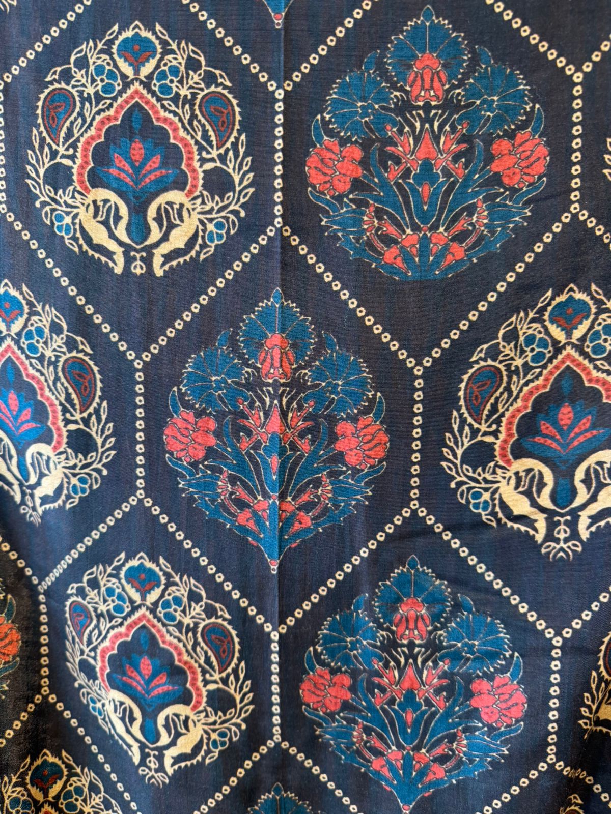 Stunning long ethnic dress ajrakh printed