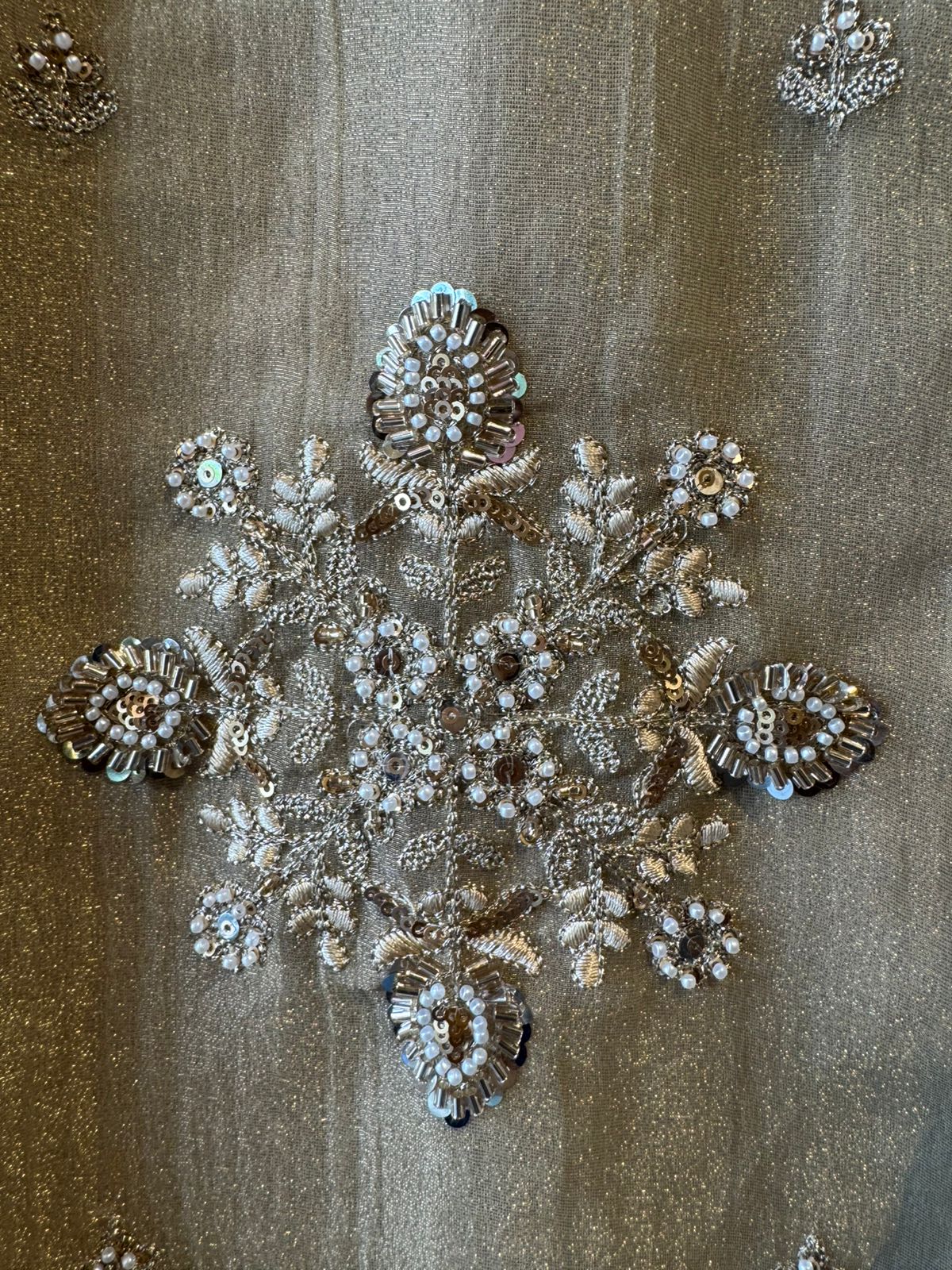 Crushed Tissue unstitched Suits