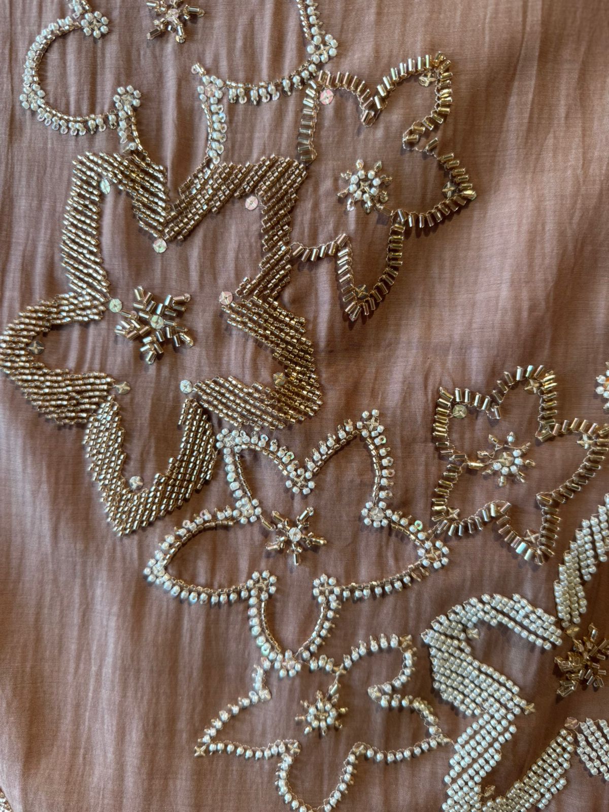 lightweight crinkled Mul cotton unstitched suit