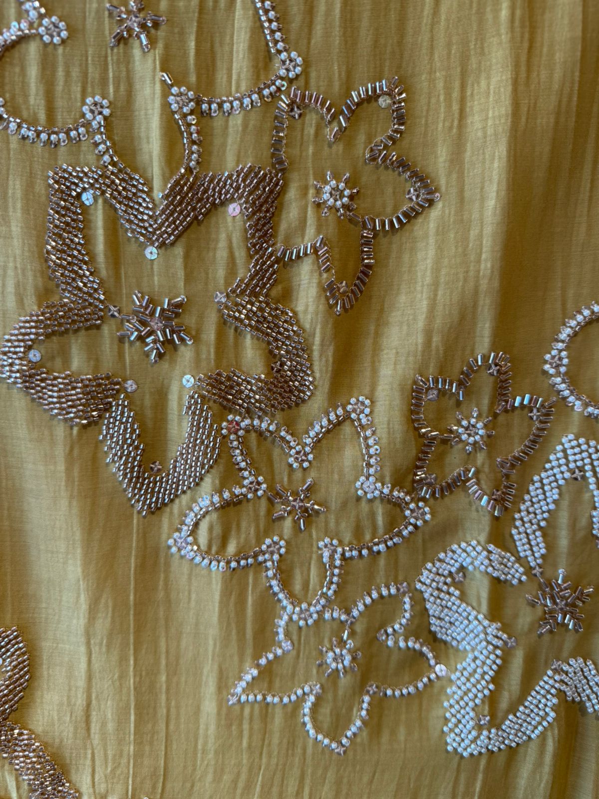lightweight crinkled Mul cotton unstitched suit