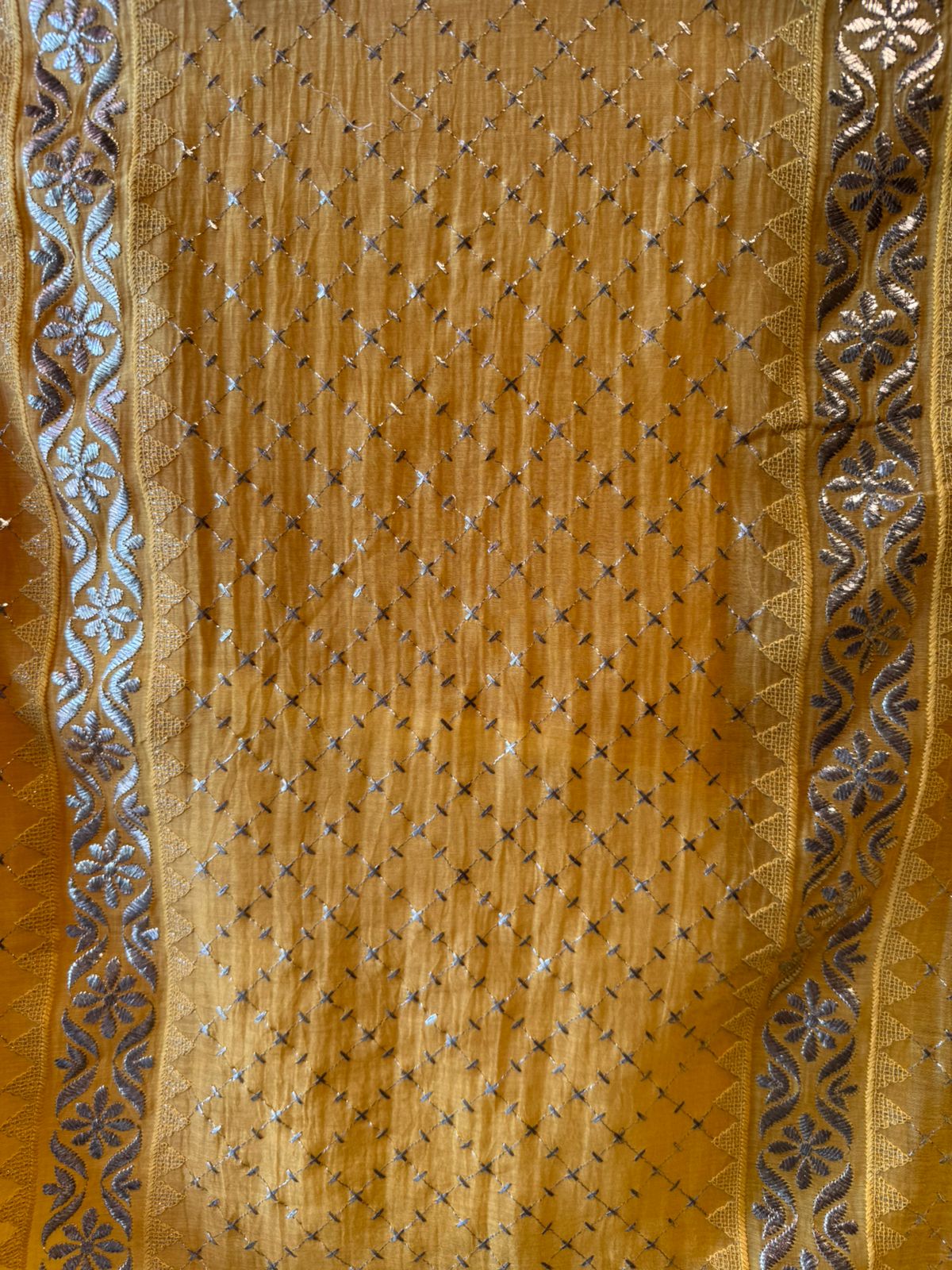 Cotron Chanderi  elegant suit set