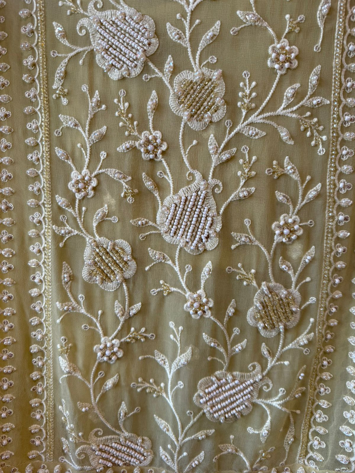 Chikankari Embroidered Unstitched suit set