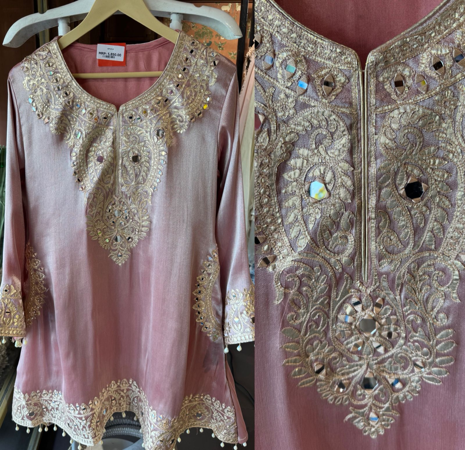 Giraffe tissue fabric Suit