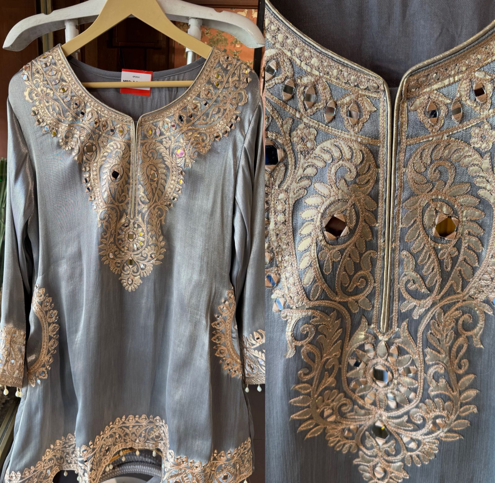 Giraffe tissue fabric Suit