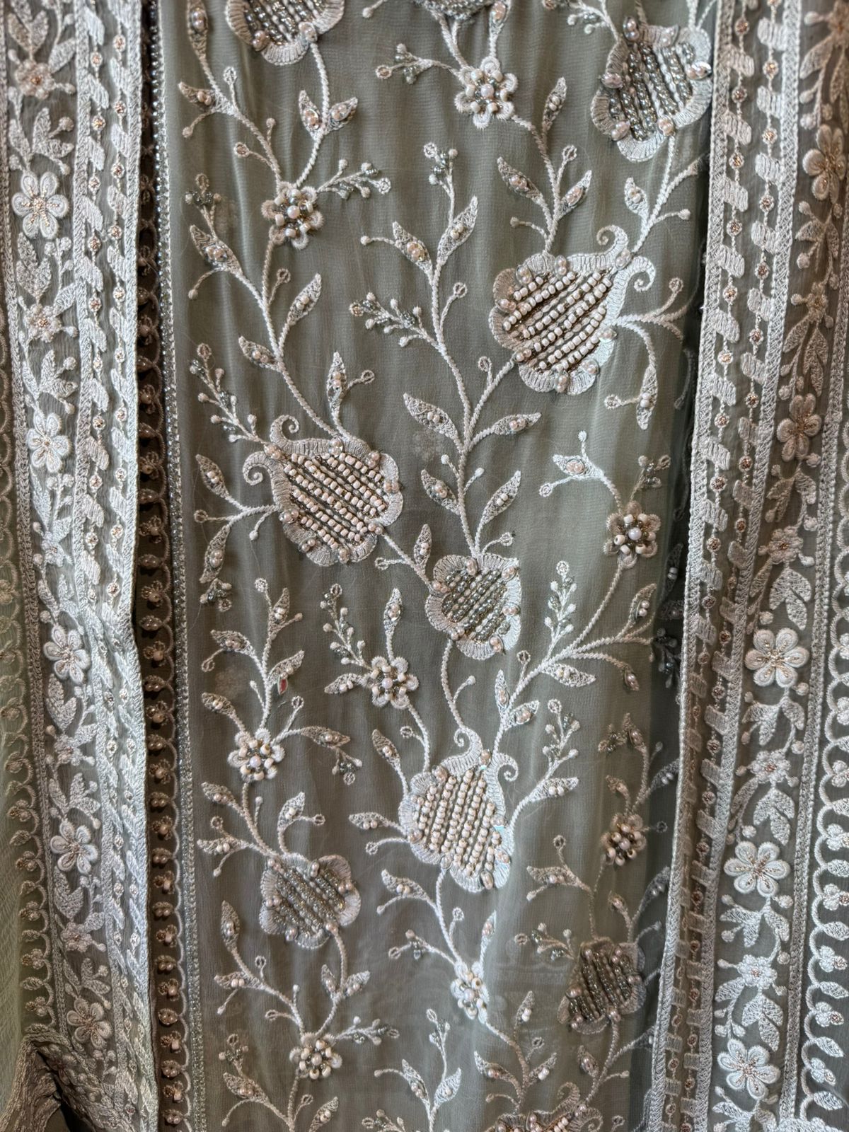 Chikankari Embroidered Unstitched suit set