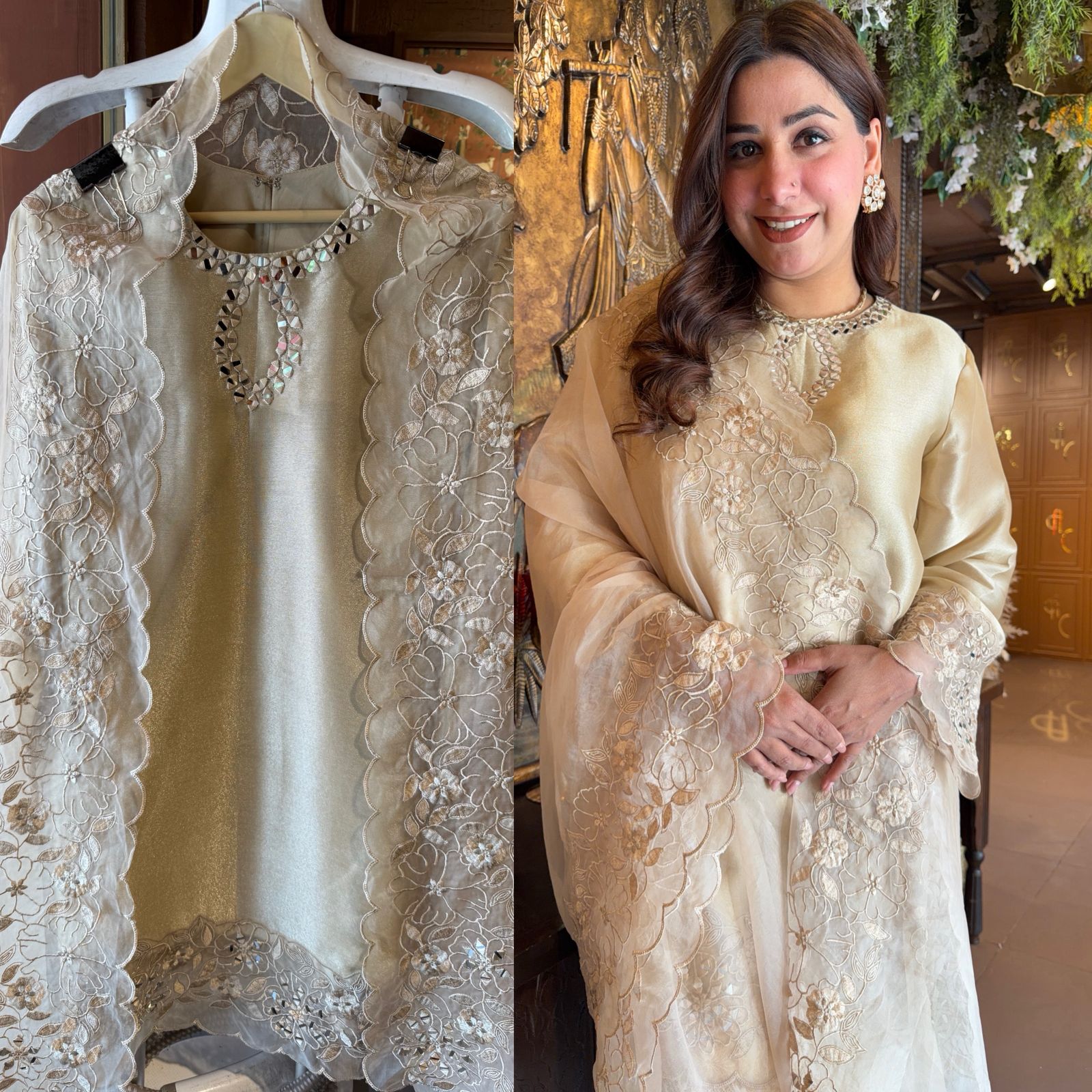 Elegant Embroidered Festive Suit Set