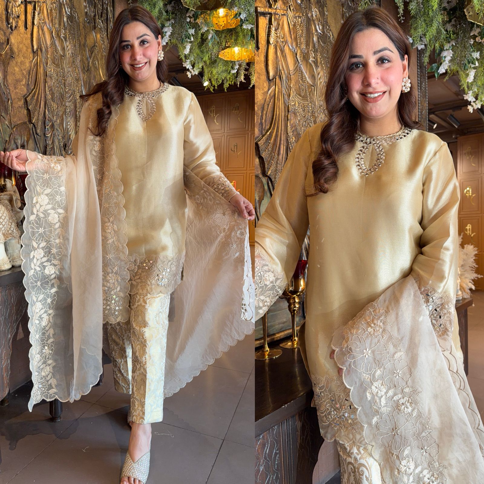 Elegant Embroidered Festive Suit Set