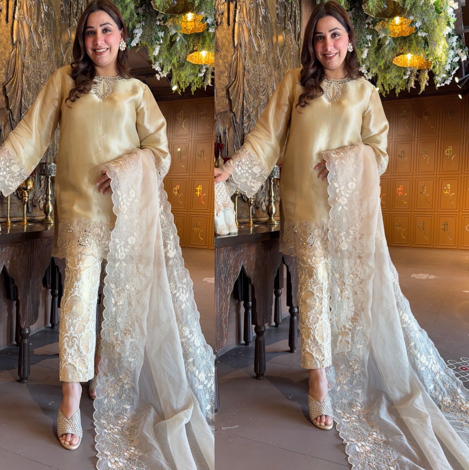 Elegant Embroidered Festive Suit Set