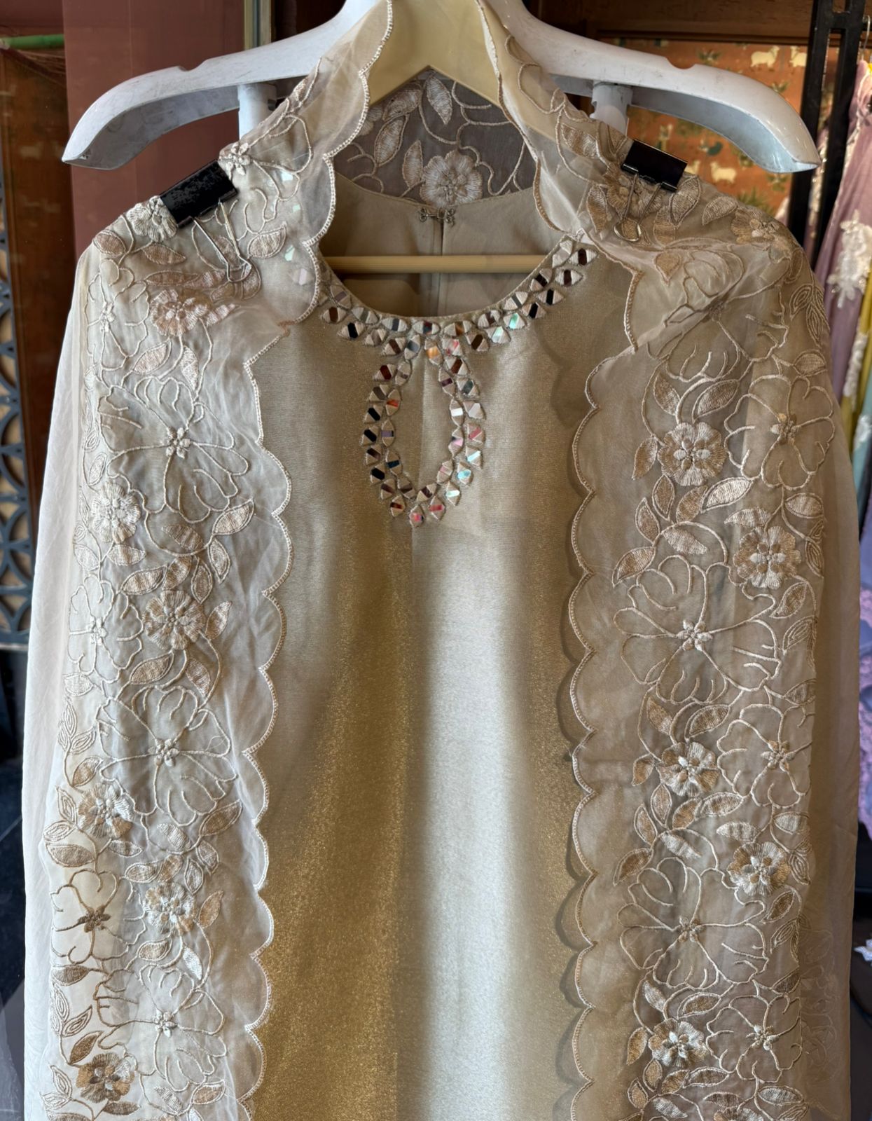 Elegant Embroidered Festive Suit Set