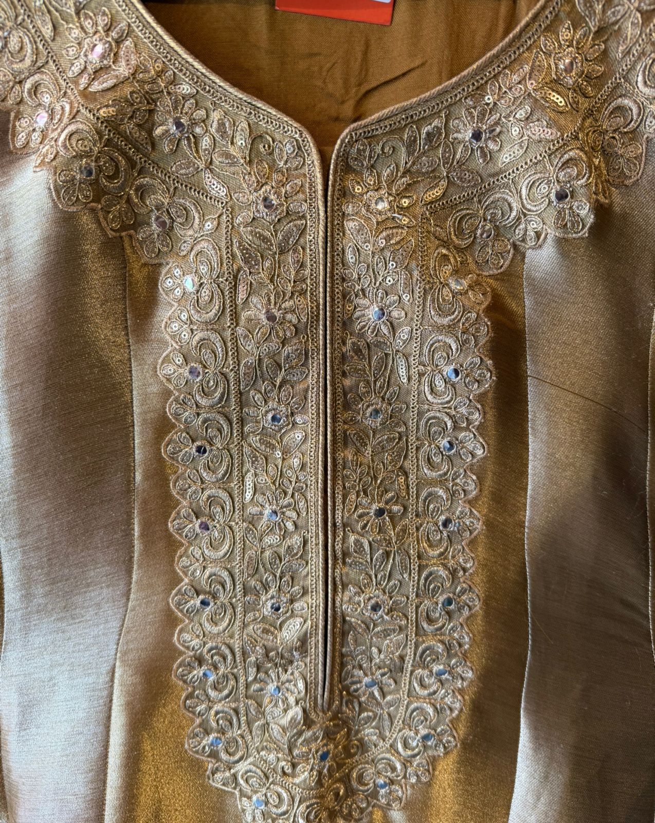 Antique Festive Anarkali Suit