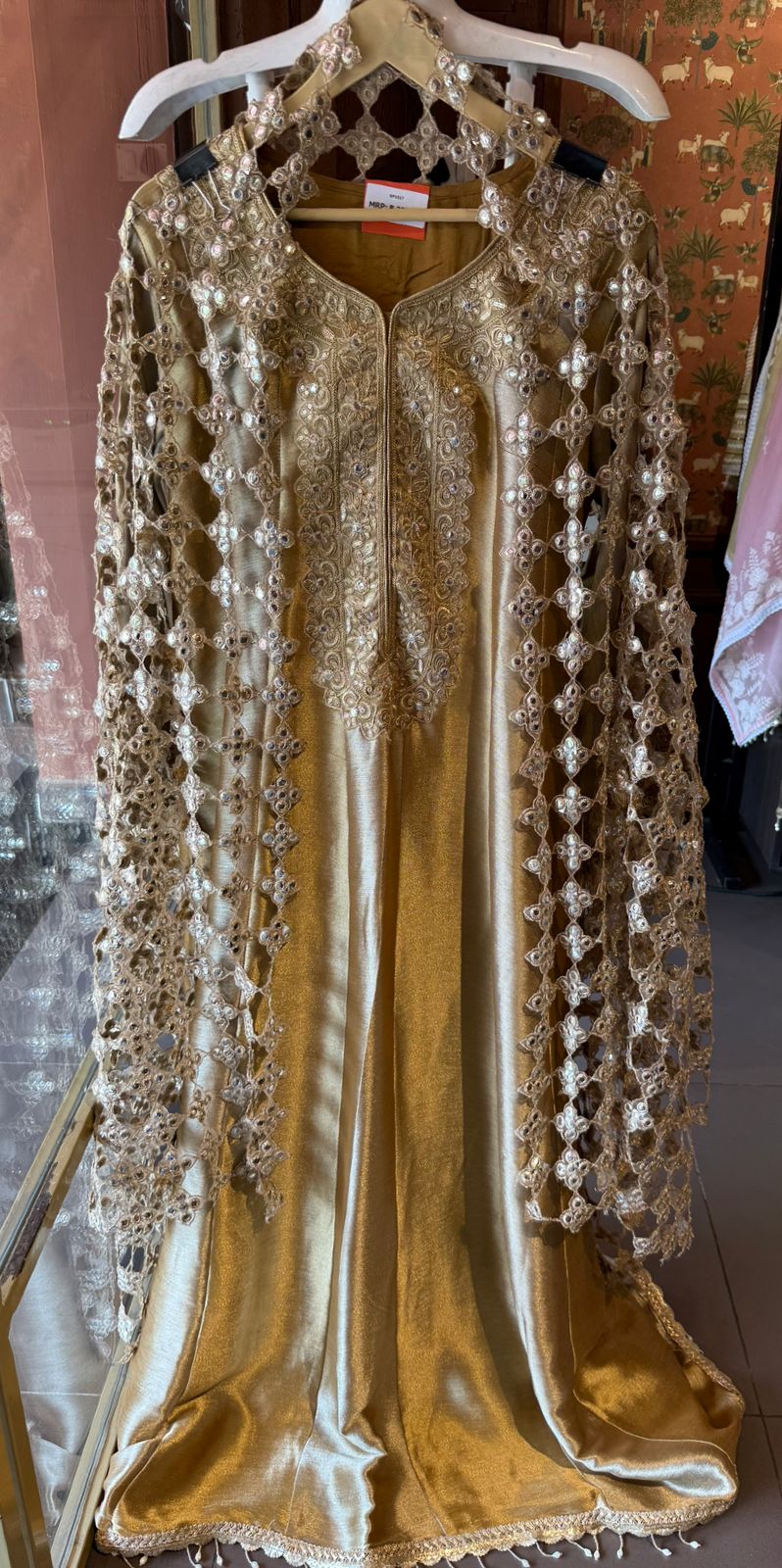 Antique Festive Anarkali Suit