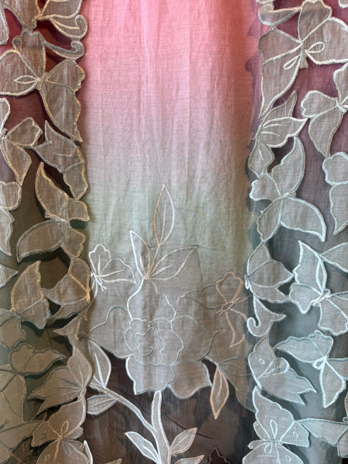 Ombre Floral Mul Suit Set