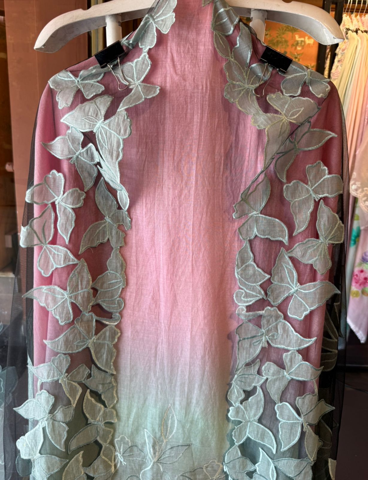 Ombre Floral Mul Suit Set