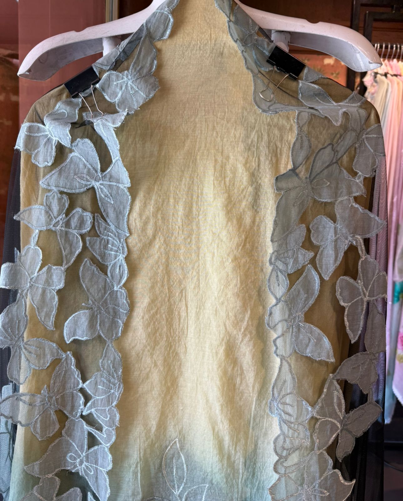 Ombre Floral Mul Suit Set