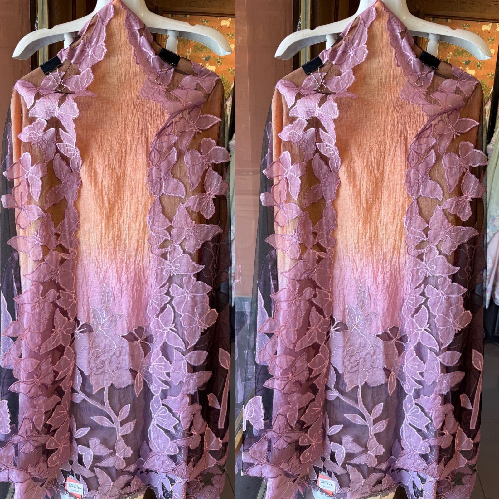 Ombre Floral Mul Suit Set
