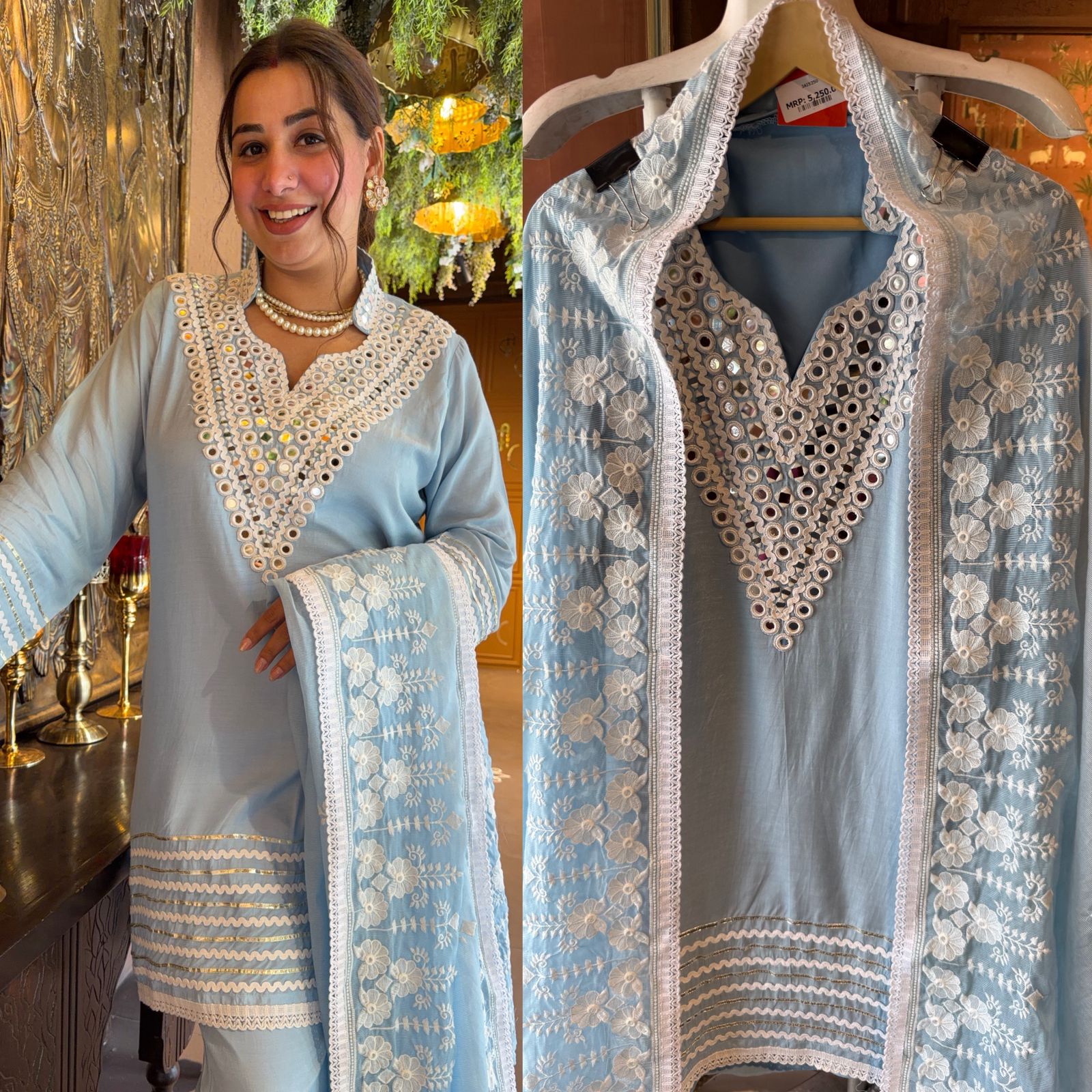 Dreamy pastel ethnic set