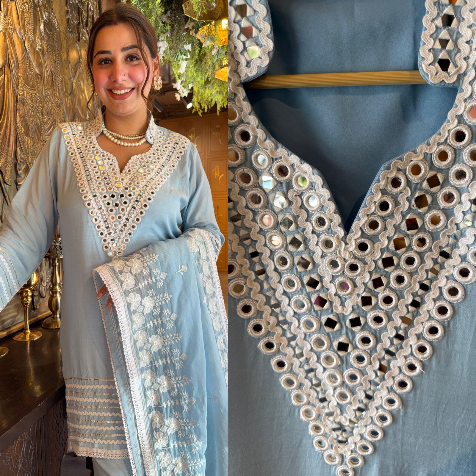 Dreamy pastel ethnic set