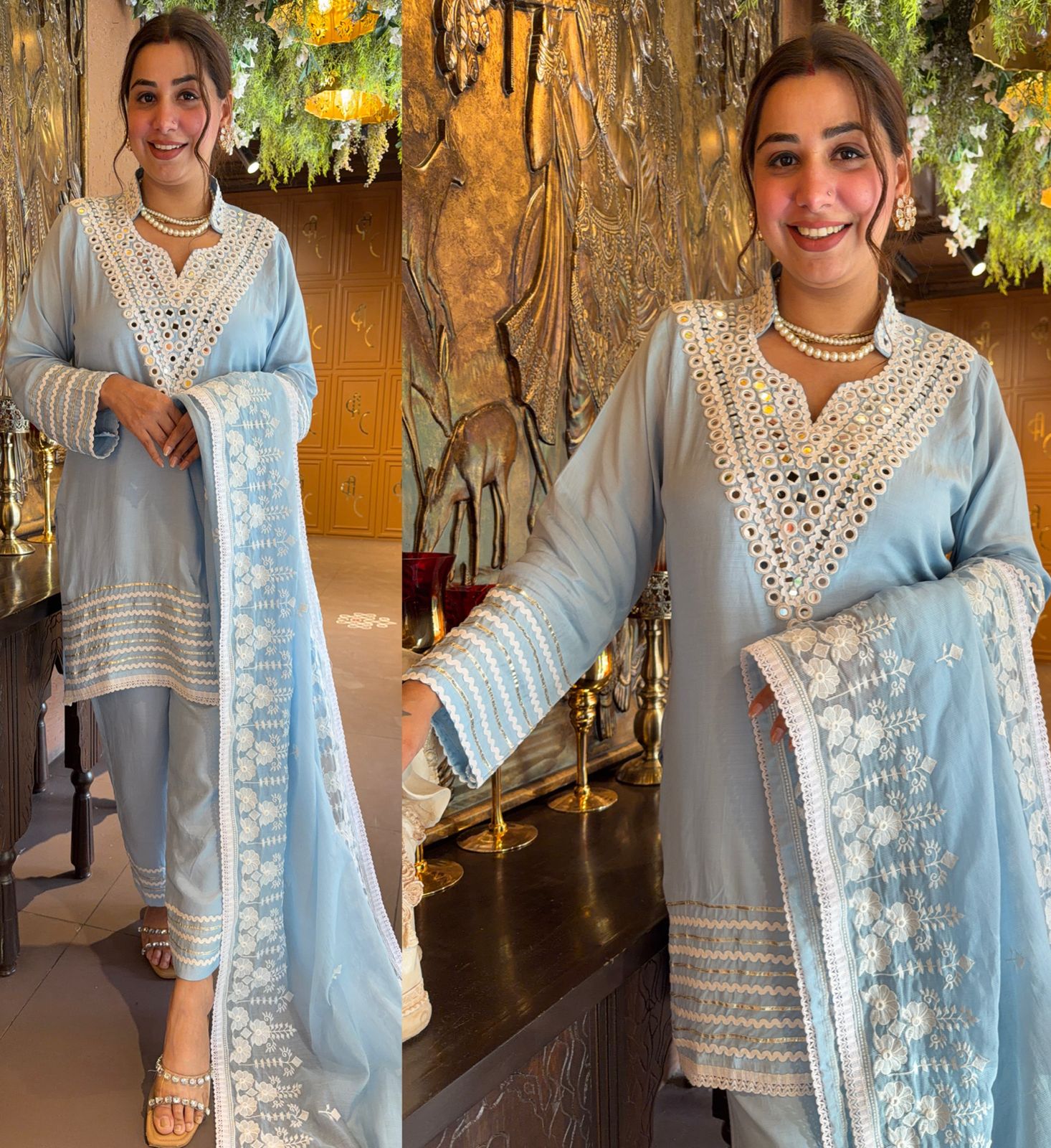 Dreamy pastel ethnic set