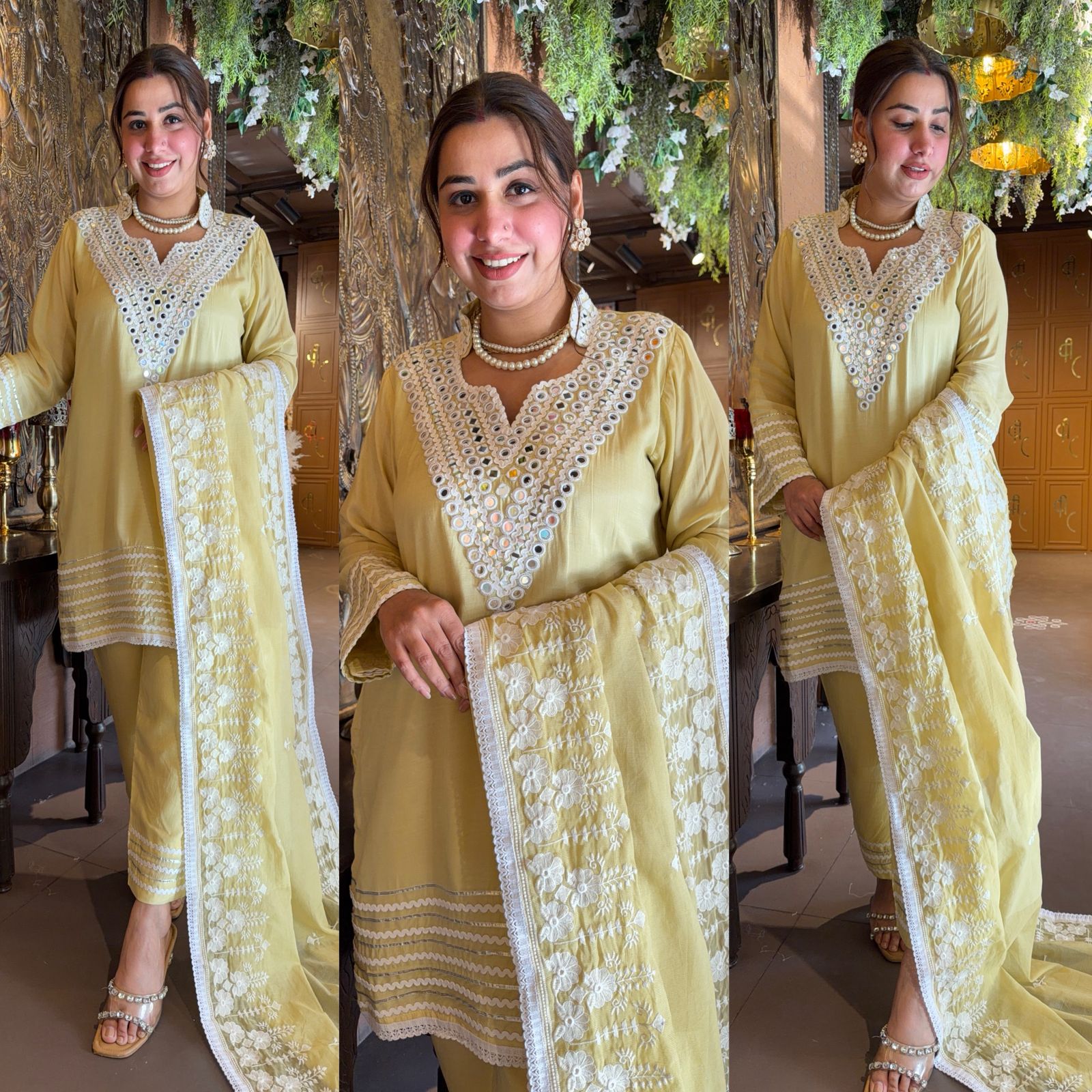 Dreamy pastel ethnic set