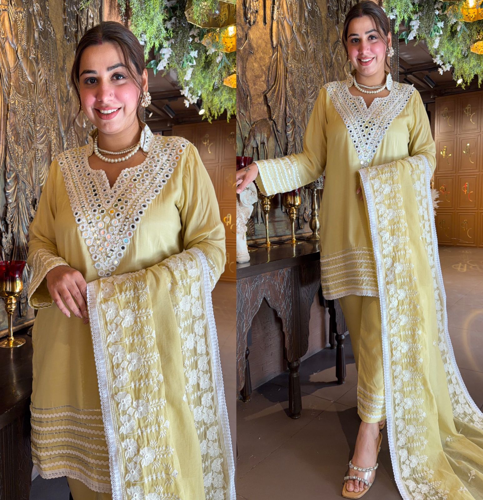 Dreamy pastel ethnic set