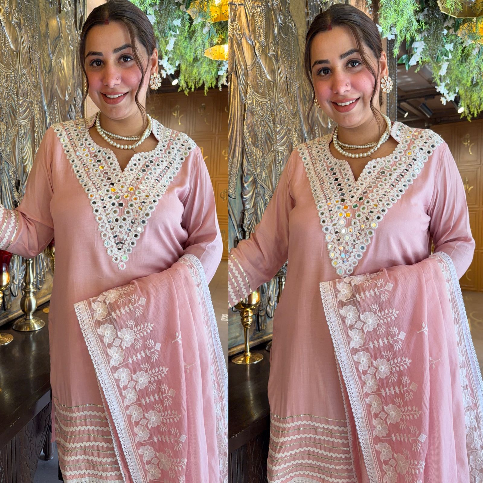 Dreamy pastel ethnic set