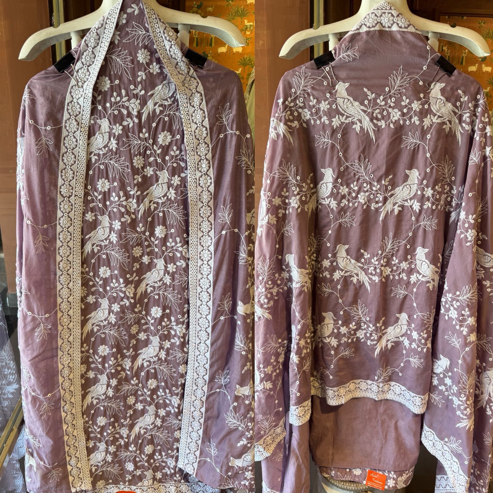 Rich toned Unstitched suit