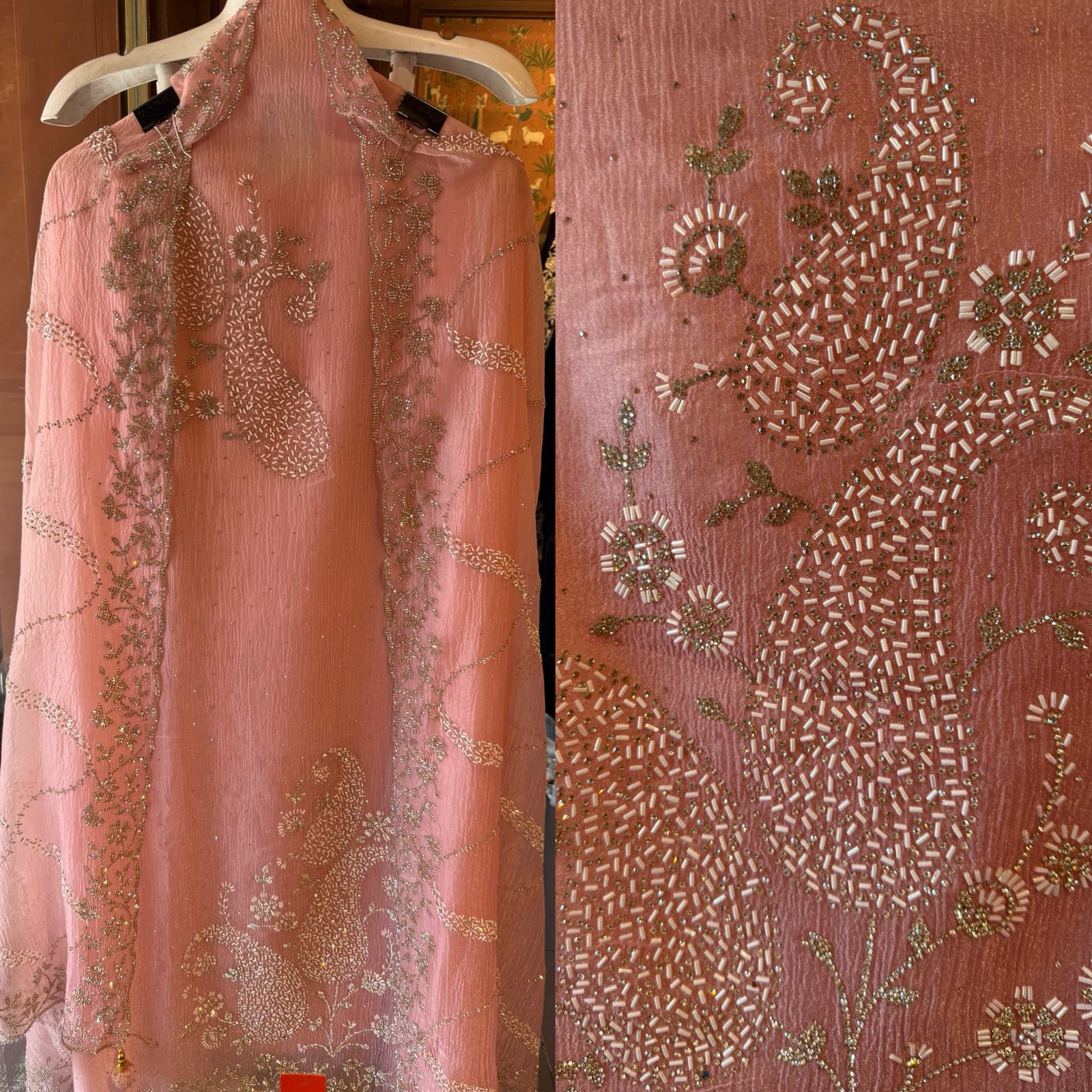 Elegant ensemble On Crushed tissue