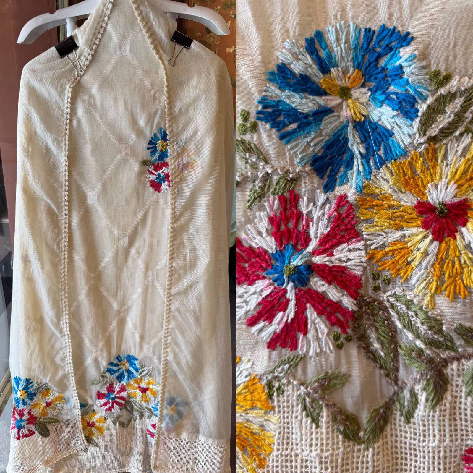 Off-White Mul cotton Suit set