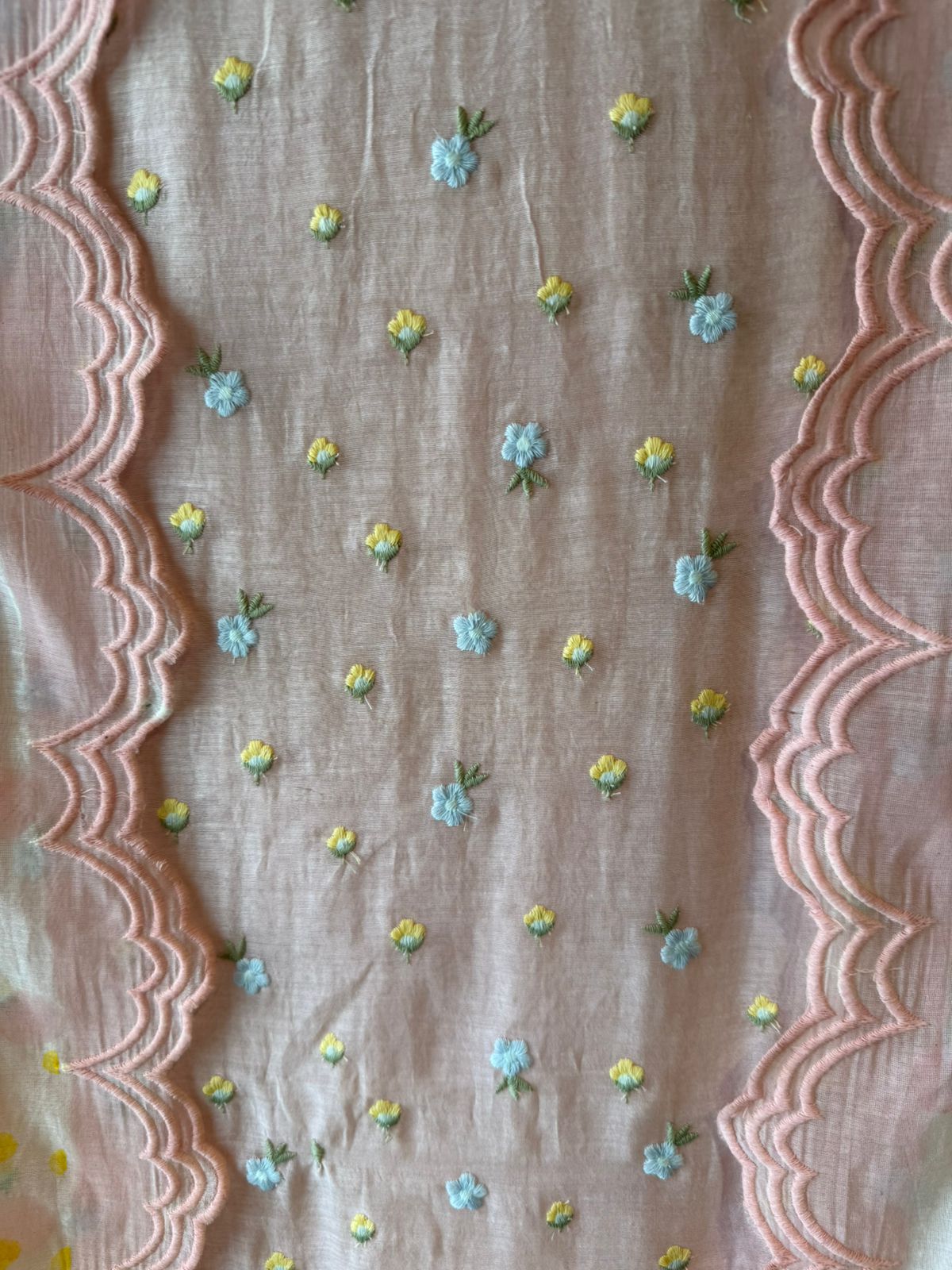 Dreamy pastel unstitched suit
