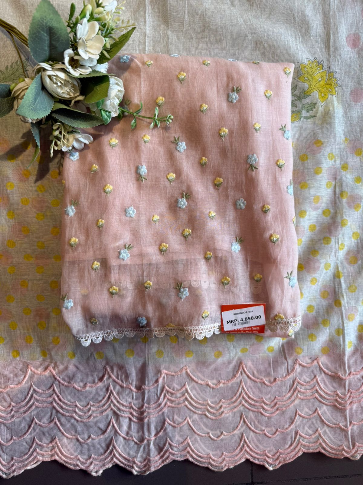 Dreamy pastel unstitched suit