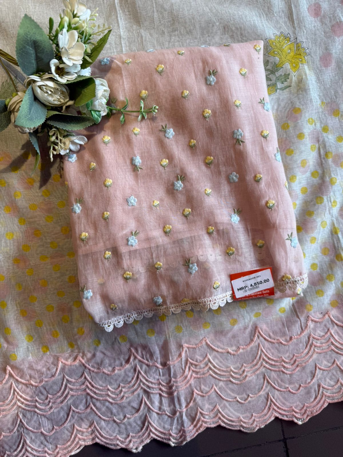 Dreamy pastel unstitched suit