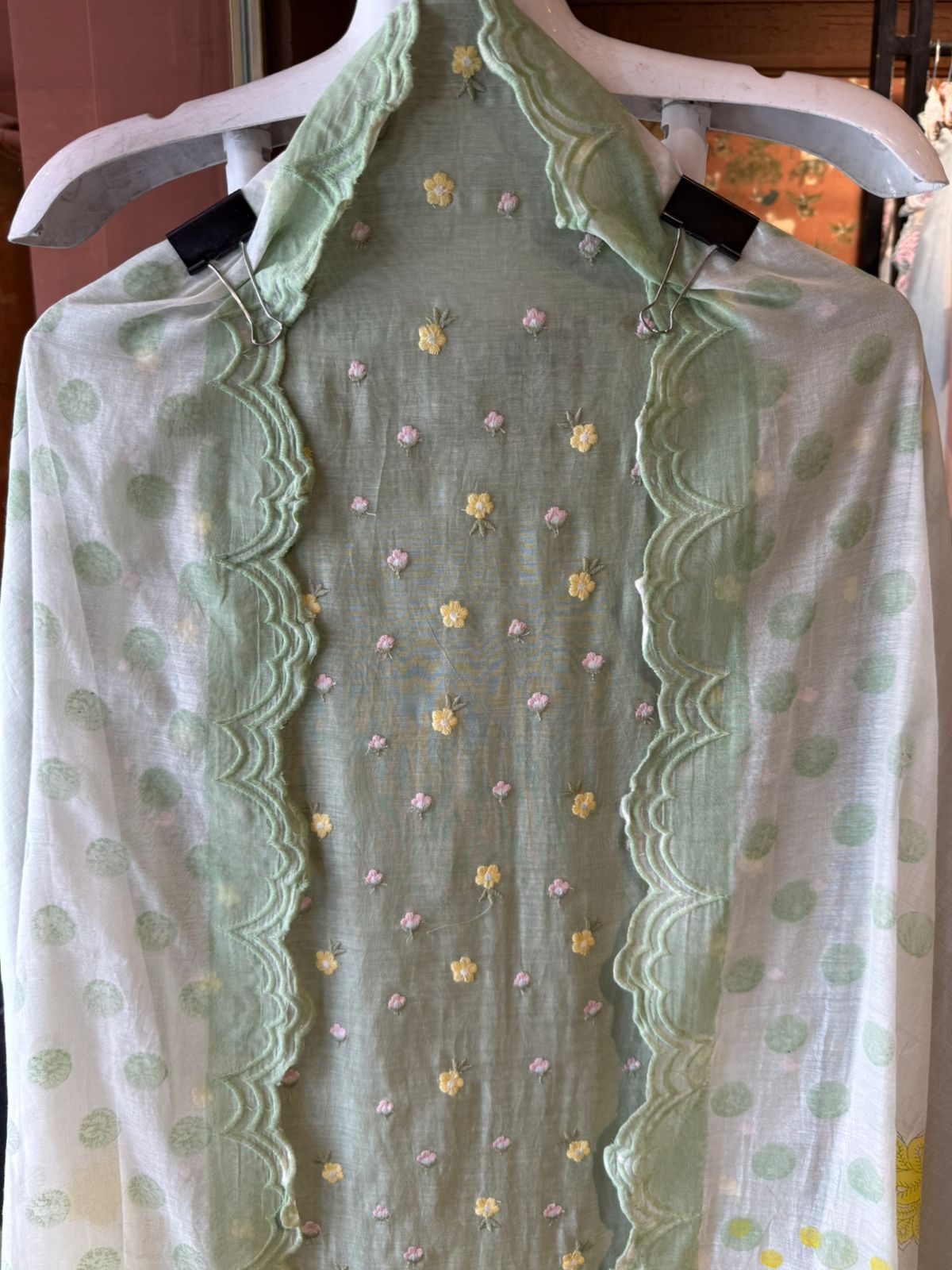 Dreamy pastel unstitched suit