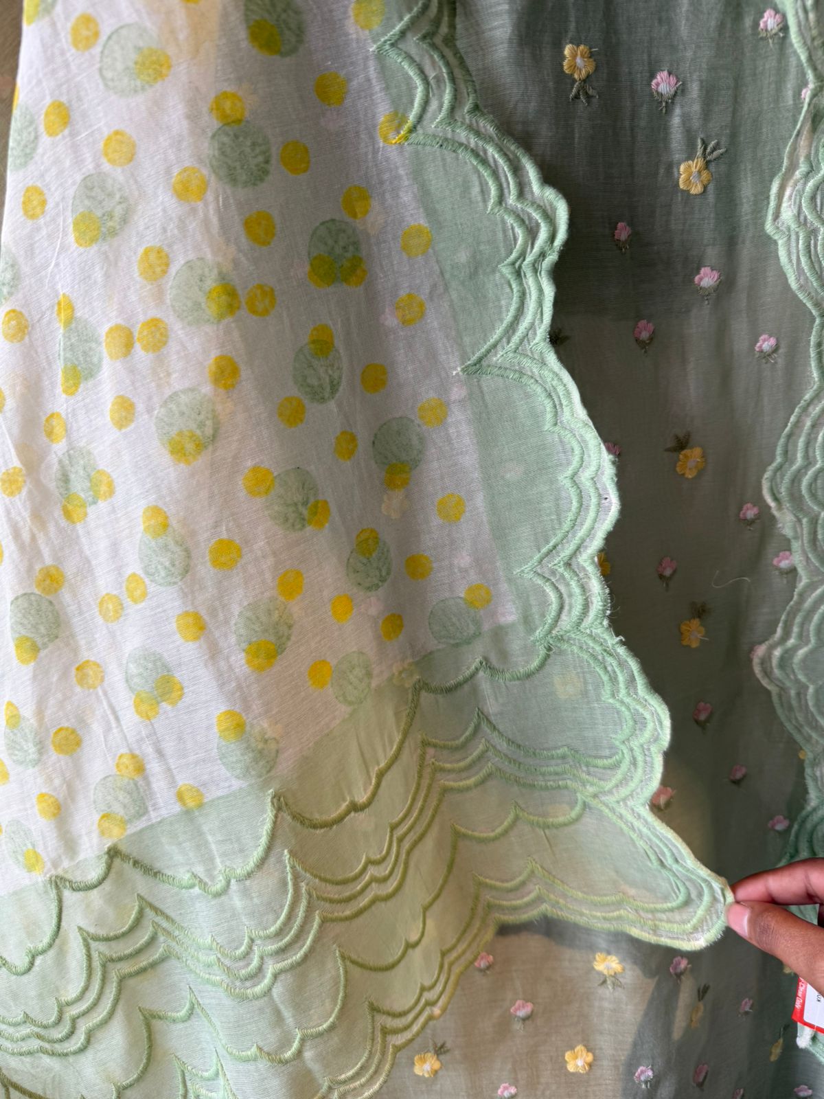 Dreamy pastel unstitched suit